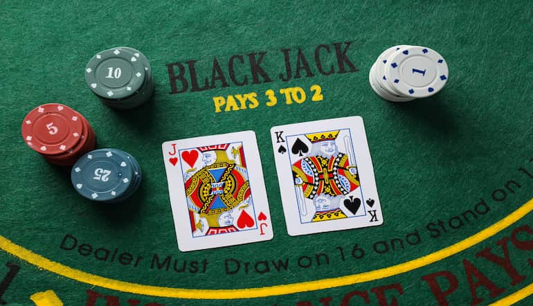 blackjack kort