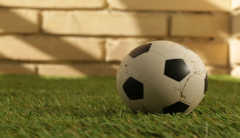 fodbold i gamle dage